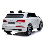 Elektrické autíčko Audi Q5 - biele - dvojmiestne